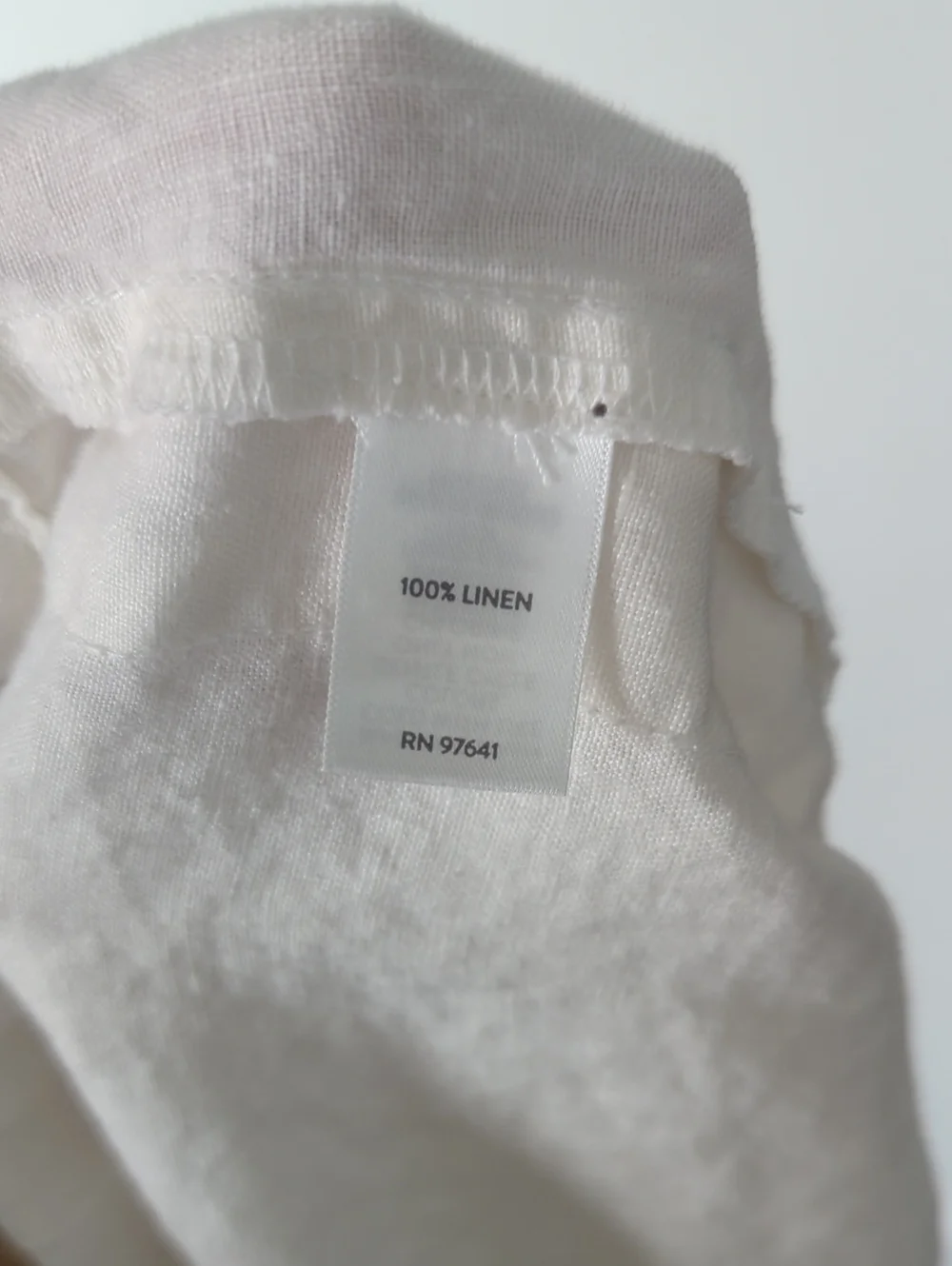Pure Jill‎ By J. Jill Size XL White 100% Linen Elastic Waist Crop Pants
